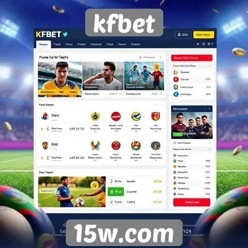 Acessibilidade e design do site kfbet
